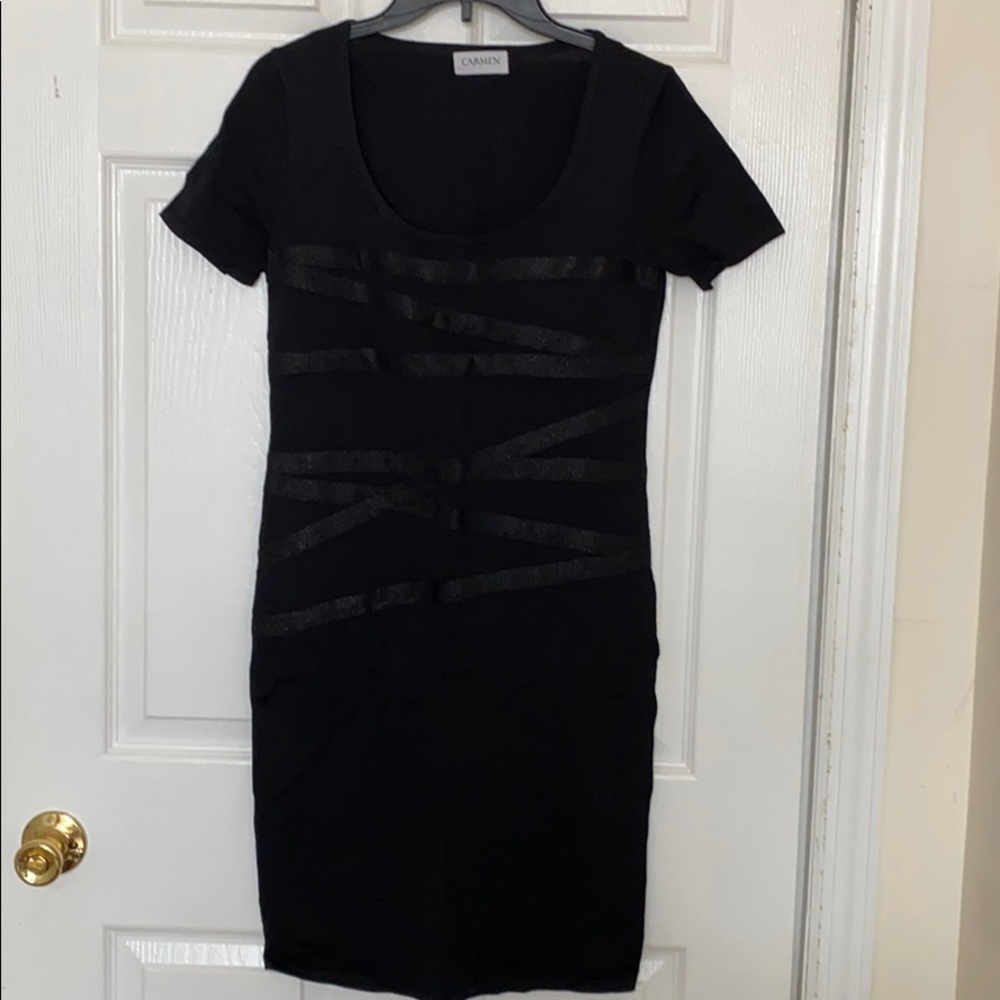 Carmen black dress size M